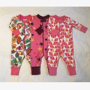 Set of 3 Hanna Andersson Romper Jammies